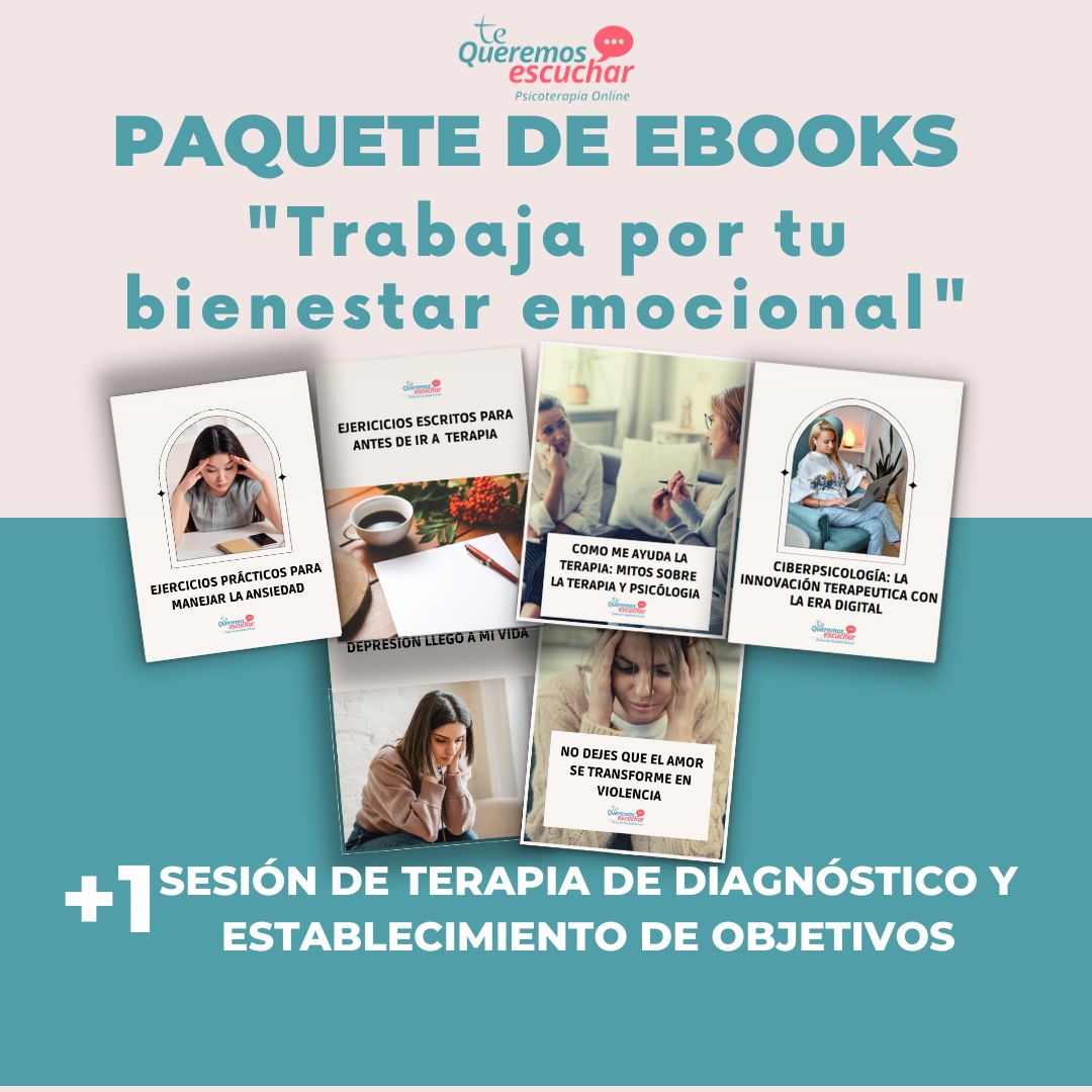Paquete de ebooks: "Trabaja por tu bienestar emocional"