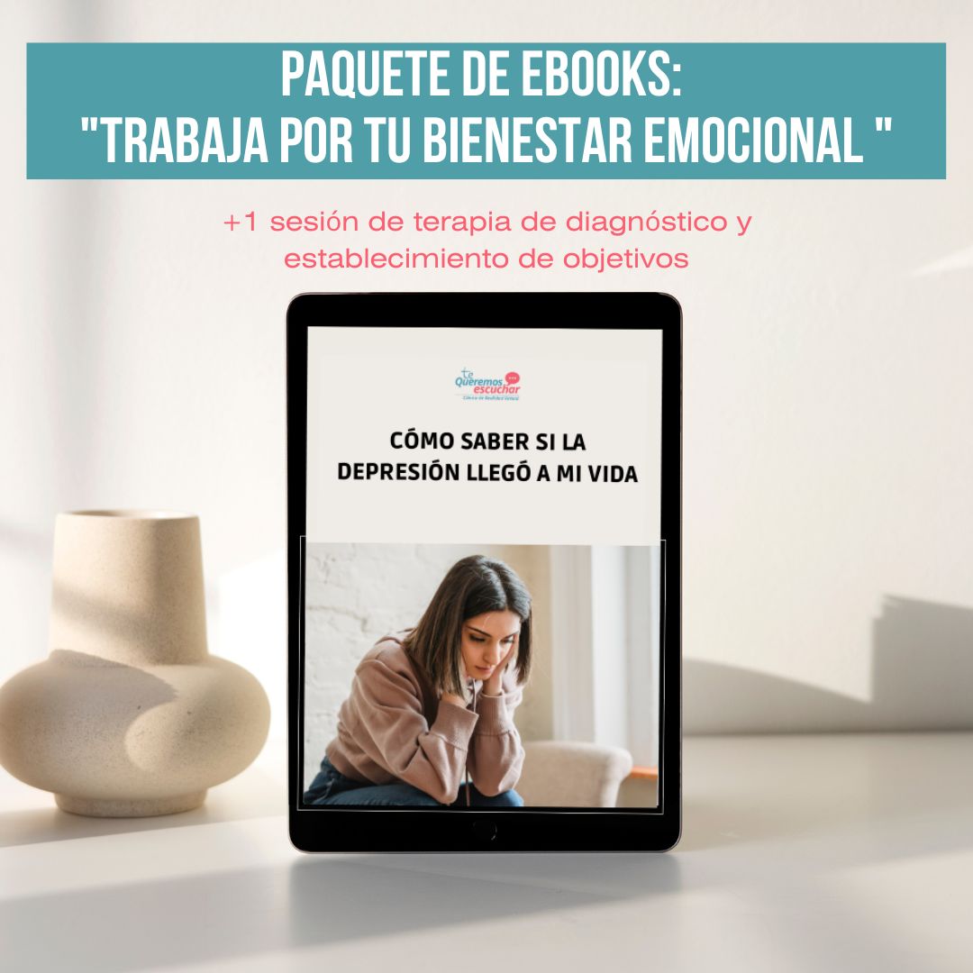 Paquete de ebooks: "Trabaja por tu bienestar emocional"