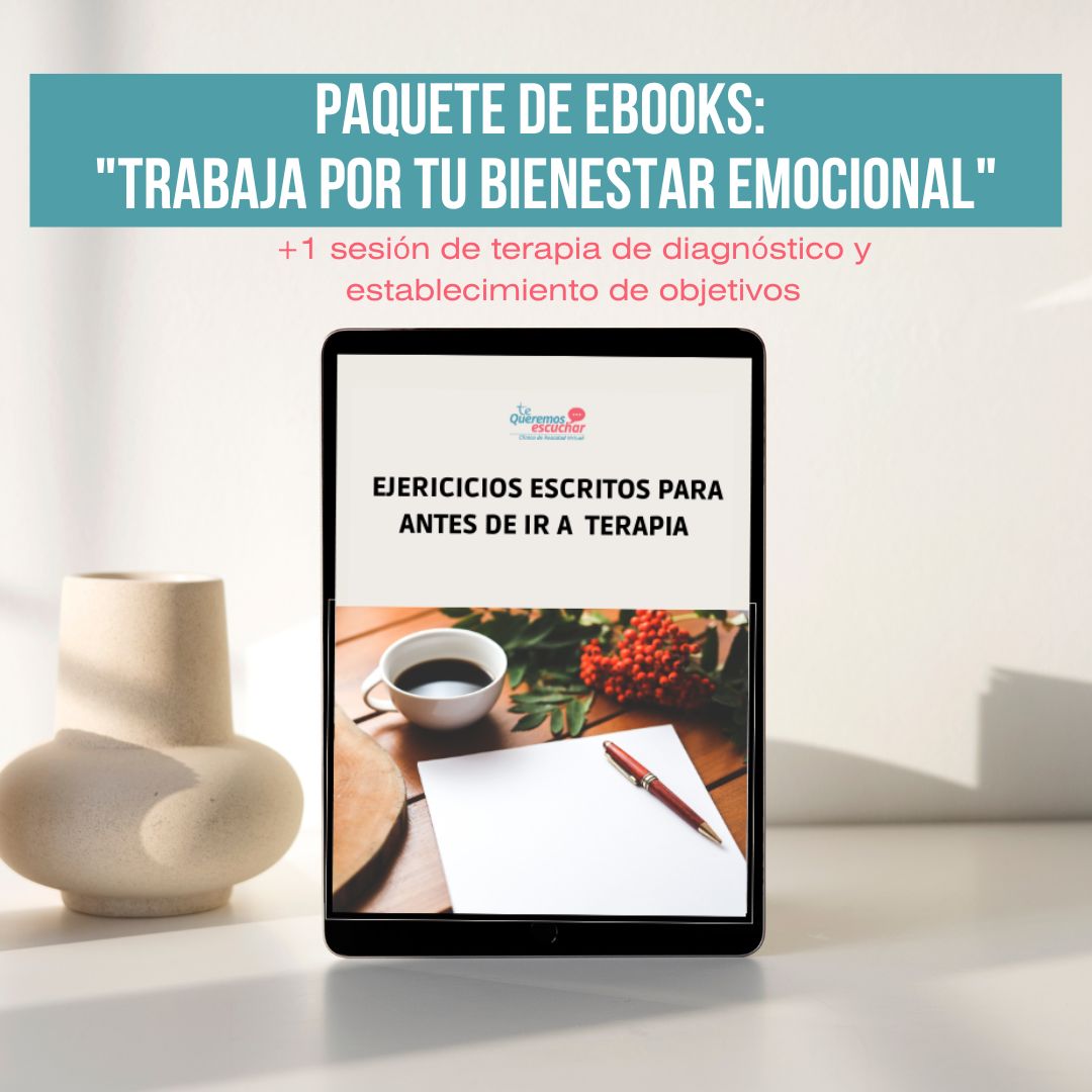 Paquete de ebooks: "Trabaja por tu bienestar emocional"