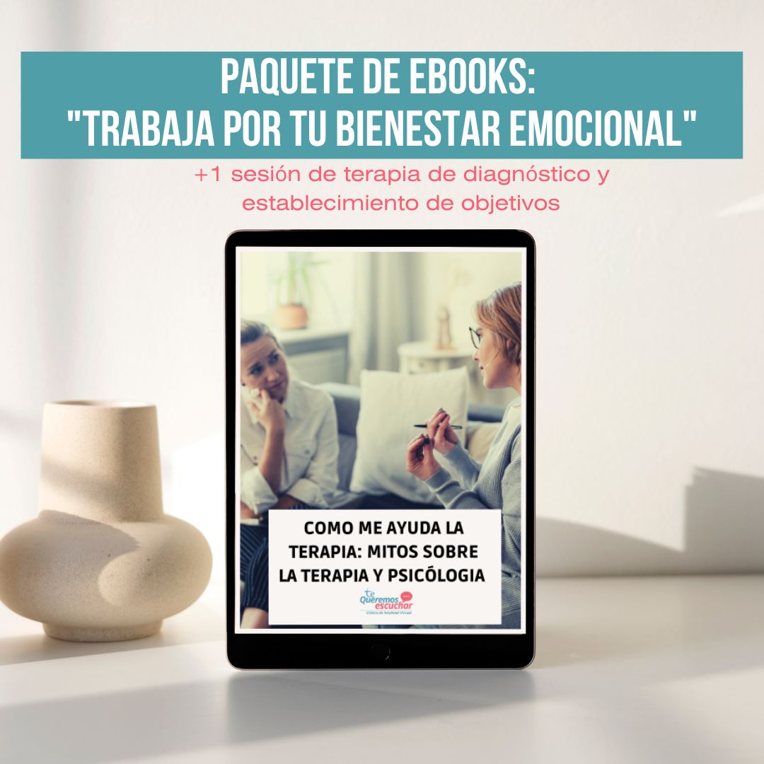 Paquete de ebooks: "Trabaja por tu bienestar emocional"